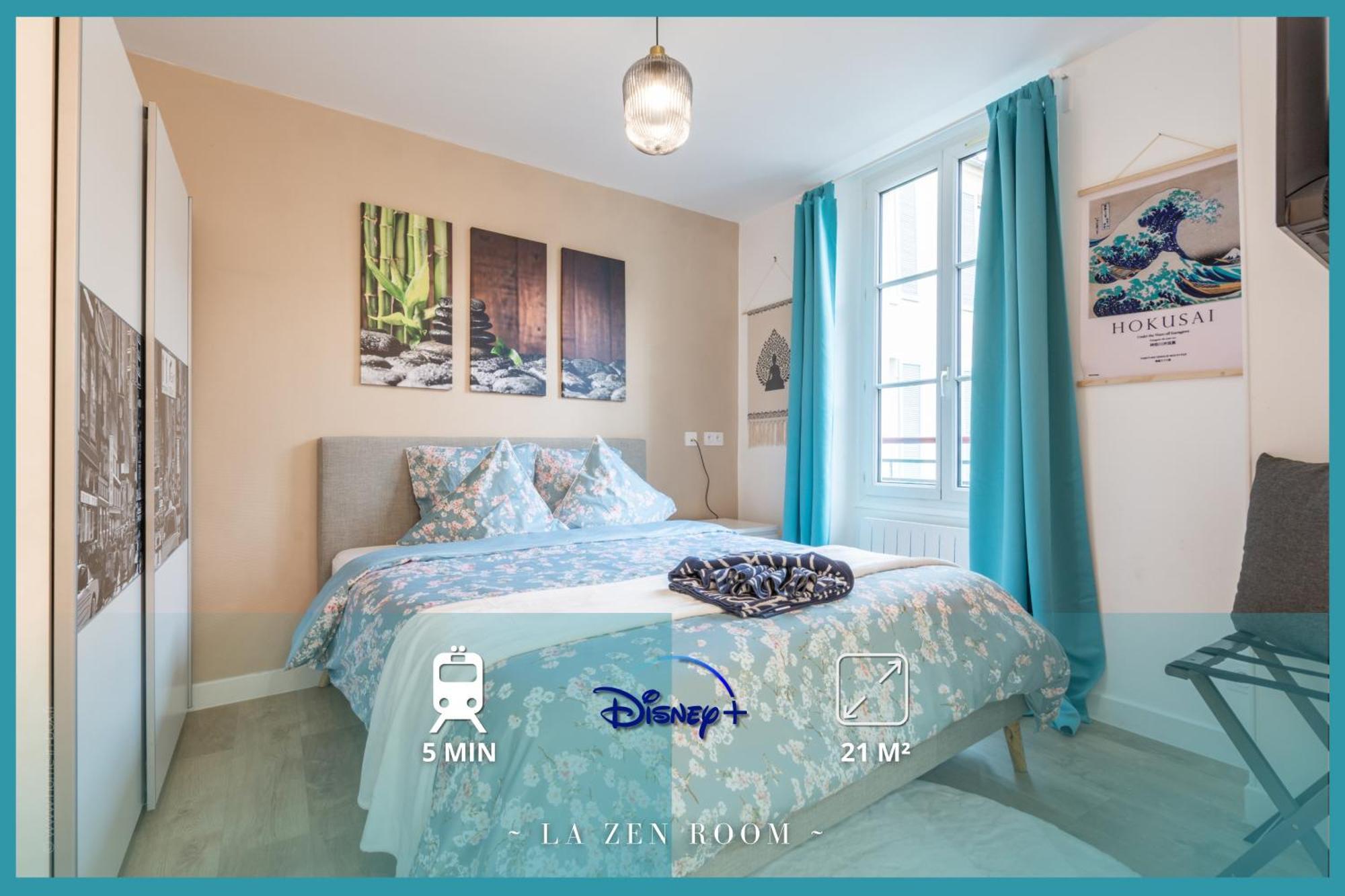 Sweethost - La Zen Room - Studio Proche Gare & Disneyland Lagny Екстериор снимка